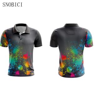 Shirts Men's Short Sleeve Polo Shirts Golf Clothing 3D Heat Transfer Printing Does Not Fade Breathable TShirts Golf Sportswear Tshirt