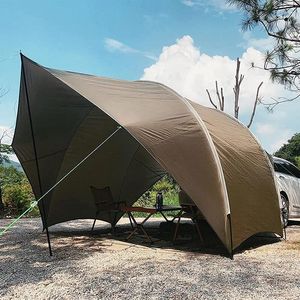 Namioty i schroniska SUV Tylna baldachim na patio Słońce Outdoor Tent Namiot odporny na 50 wodoodporne PU4000 z 50 powłokami