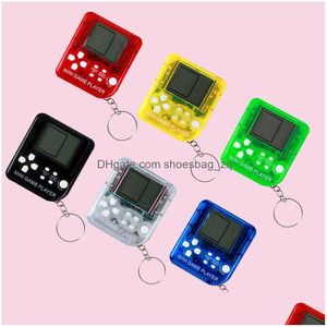 Novelty Games Mini Video Party Favors Keychain Toys Mti Colors Gamepad Decoration Toy Keychains For Backpack Birthday School Supplies Dhyvc