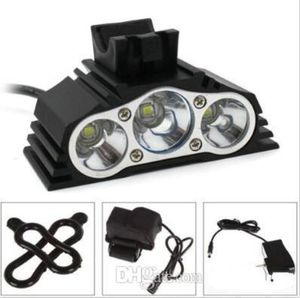 Designer marki 2 kolory Solarstorm x3 6000 Lumen Bike Light 3 LED Lanterna T6 rowerowe plecak na akumulator rower