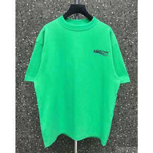 Mens Plus Tees Polos S Thirts Round Dound Defroidered and Polar Polar Style Summer Wear with Street Cotton Pure Cotton F2RF Drop