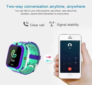 Smartwatch per kid smart watch anti -smart anti -smart per baby orologio da 144 pollici di chat vocale impermeabile LBS Localizzatore Tracker22112076257331