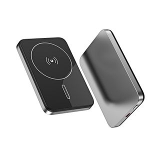 Materiale in lega di alunno wireless a livello wireless ultra-sottile e potente materiale in lega di alimentazione esterna PD20W Power Bank