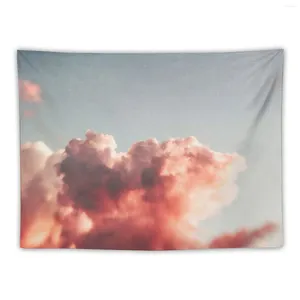 Tapissries Pink Clouds Lensbaby Tapestry Estetiska dekoration sovrum Dekorrumsbädd