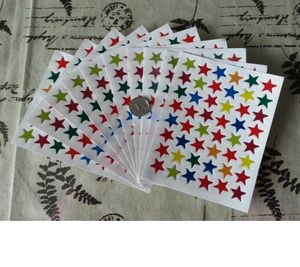 Belöning klistermärken stjärna marknadsföring gåva 9.8x12.5cm lärar klistermärken för studenter1193128