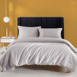 Bettwäsche -Sets 1000TC Premium Egyptian Baumwollrahmen bestickter El Stitch Duvet Cover Set 4pcs Luxus weiche Bettblech Kissenbezüge