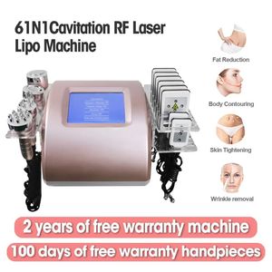 Slimming Machine 40K Ultrasonic Cavitation Machines 8 Pads Liposuction Lllt Liporf Vacuum Cavi Slimming Skin Care Equipment