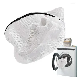 Laundry Bags Sneaker Mesh Washing Bag Wash Shoes Portable Zipper Bra Fine For Running Bras