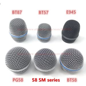 Accessories 3pcs/lot Replacement Ball Head Mesh Microphone Grille Fits For PG58 BT57 BT87 BT87A 58 SM series 58S/58LC BT58 BT58A E945