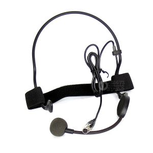 Microphones Professional Mini XLR 3 Pin TA3F Headband Headset Microphone Condenser Mic For Wireless System Transmitter Audio Mixer Karaoke