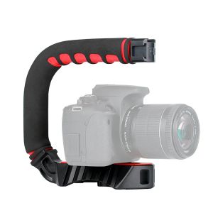 Fästen ULANZI UGRIP Pro U Shape Bracket Video Handle Handhållen Stabilisator Grip Holder w/1/4 