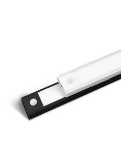 Ultradünne Helligkeit USB wiederaufladbares Schranklicht für Zuhause 23 cm 40 cm Wireless PIR -Bewegungssensor LED unter Kabinettsbeleuchtung228S277112756