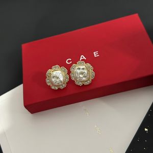 Earrings Luxury Gold-plated Earrings Designer New Stud Earrings Designed for Fashionable Trendy Girls High-quality Earrings with Box High-quality Gifts