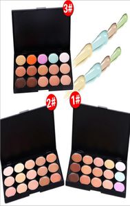 15 Colors Professional Concealer Palette Women Ladies Makeup Contour Palette Comestic Facial Face Cream Care Base Palette8139116