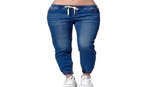 Kadınlar Sıradan Jogger Pantolon Çizme Elastik Bel Kot Katı Bayanlar Denim Pantolon İnce Taytlar Vaqueros Mujer7317462