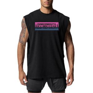 Muscle Guys Brand Tampo Tops Homens Corte de camisas sem mangas Camisas de fitness Vesto de fitness Encontro de fisicultura Singlet Macho Summer Summer Clothing 240408