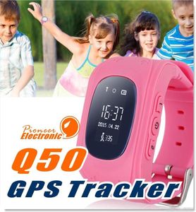 Q50 LCD GPS TRACKER FÖR BARN KID SMART WACK SOS Safe Call Location Finder Locator Trackers Smartwatch For Children Children Anti LOS8177223
