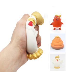 Donald Trump Squishy Slowy Slowing Toys Cartoon super morbido Decor rocchetto profumato Sfigatore di bambole PROPS GIOCO PARTENZA 5 STYLE XD203479433373