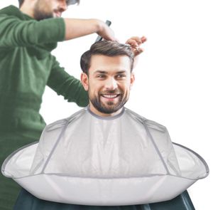 Foldable Hair Cutting Cape Cloak Haircut scarf waterproof Perm Trimming Cover Umbrella Tool7684074