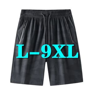 Męskie szorty dla mężczyzn Summer OversizeS Sport Casual Short Spit Britches Spodnie Pnetyki plażowe oddychające elastyczne talia 240329