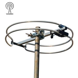 Radio Yaogreenham Omnidirectional High Gain Indoor Outdoor Outdoor FM Antenna Stereo -Radio -Kopfverstärker FM Rundfunk Spezielle Verbesserung