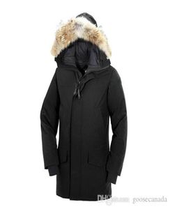 CA Winter FourRure Men Down Jackets Parka Homme Jassen Canadian Outerwear Waccoon Fell Kapuze -Mantau Down Jacke Mantel Hiver Doudoune9139834