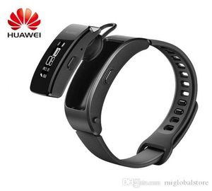 Оригинал Huawei Talkband B3 Lite Smart Bristant Bluetooth Hearset Answerend Call Run Walk Sleep Auto Track Alarm