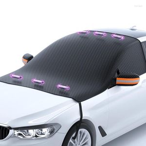 Tents And Shelters Magnetic Automobile Sunshade Snowproof Windshield Snow Sun Shade Anti Frog Waterproof Protector Cover Exterior