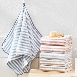 Towel Super Absorbent Beach Microfiber Home El Striped Blue Luxury SPA Bathroom Body Bath Face Towels For Kids Adults