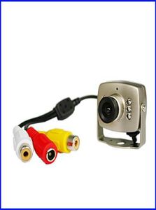 420TVL RENK CMOS MINI Kameralar 208C13039039 CMOS Gece Görüşü CMOS Kamerası Audio6pcs IR LEDS36mm Tahta Lens8173872