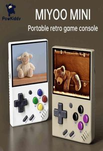 Miyoo Video Game Palyers för Powkiddy Mini Portable Retro Handheld Game Console 28 Inch IPS HD Screen Gaming Emulator H2204261821379