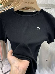 2023women 's t shirts 여름 여자 셔츠 여자 티셔츠 여자 옷 탑면 슬림 티셔츠 여성 짧은 소매 작물 탑 스프링 티 섹시한 스키니