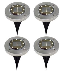 8 LED Solar Lawn Lights Outdoor Decoration Lights Garden Floor Lamp Patio Decoration Lights Fast DHL8106207