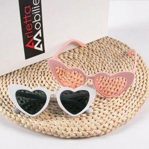 Party Decoration 1pc Heart Shaped Sunglasses For Women Fashion Love Protection Eyewear Summer Beach Glasses Vintage