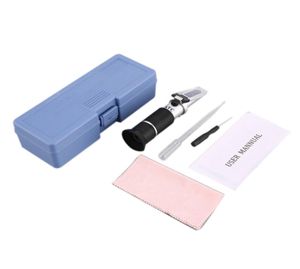 Handheld Refractometer 2540 Sugar 025 Alcohol Concentration Optical Wine Content Meter Mini ATC Measuring Tester3106490