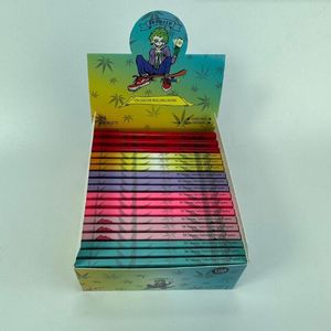 Sigara Yuvarlanma Kağıdı 108mm Sigara Kral Beden Doğal Rulo Renkli Açık Kağıtlar Filtre İpuçları Araç Aksesuarları