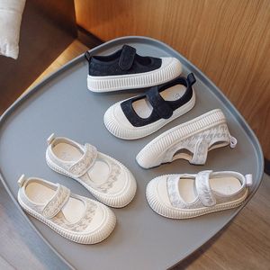 Kids Sneakers płócienne buty na palec maluchów dzieci młodzież sport