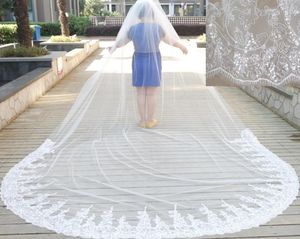 3m 4m Cathedral Wedding Veils Tw