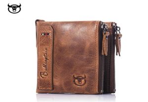 Captain Niu Fashion Leather Leather Men039s Wallet Sezione verticale Sezione Short Sezione Multifunzione PO Album Driving Licence Fi4553788