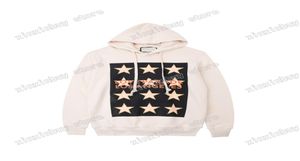 22SS Erkek Kadın Tasarımcı Sweatshirts Hoodies Aşk Geçit Töreni Mektubu Baskı Gündelik Yüksek Kaliteli Moda Erkekler Kayısı Siyah SXL9733546