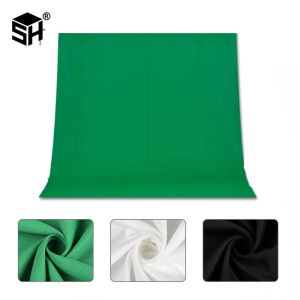 Photography Studio Zielony ekran tła zielona/biały/czarny/niebieski/szary muślinowy tło Profesjonalne tło do studia fotograficznego