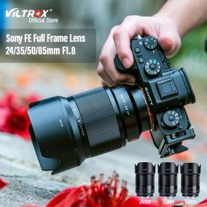 Аксессуары Viltrox 85 мм F1.8 версия 2 Sony Fe Lens Lens Portrait Auto Focus Большая апертура для Sony E Mount Camera A7riv A7IV A9 A1