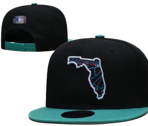 „Marlins” czapki 2023-24 UNISEX Baseball Cap Snapback Hat Series Word Serie