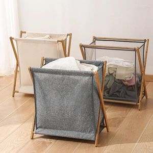 Laundry Bags Strong Load-bearing Stylish Washing Storage Hamper Soft Book Basket Practical For Home Accessories Breathable Aerated