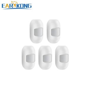 Detektor Wireless Motion Detector 5pcs/Lot 433 MHz 1527 Code passiver Infrarotdetektor PIR -Sensor für Smart -Home -Sicherheitsalarmsysteme