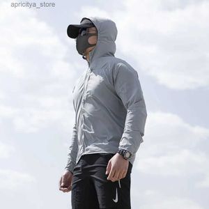 Outdoor -Jackets Hoodies Armee Fans Taktische Haut Windbreaker Jacke Herren Außenwanderung Sonnenschutz Kleidung Sommer dünne schnelle trocken