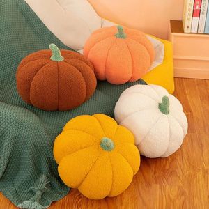 Cuscino carino Pumpkin Throw divano seggiolone auto sedile morbido peluche per bambola peluche decorazioni per la casa s per bambini