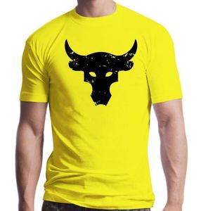 Men039s Tshirts 2021 Brahma Bull the Rock Project Gym Logo Tamanho dos EUA S M L XL 2xl 3xl Tshirt EN1 Rua Wear Fashion Tee Shirt2596491