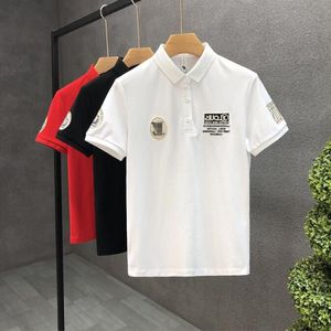 Sommer Herren T-Shirts Designer Modemarke Tops Herren-Freihirthirts Luxus Kleidung Straße Polo-Hemden Ärmel Kleidung