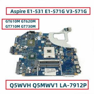 Anakart Q5WVH Q5WV1 ACER ASPIRE E1531 E1571G V3571G Dizüstü Bilgisayar W/ GT610M GT610M GT630M GT710M GPU N14MGLBA2